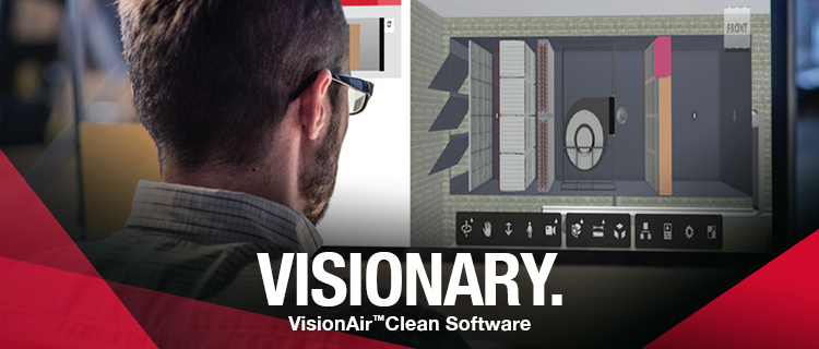 VisionAir Clean Software for Cleanroom Design