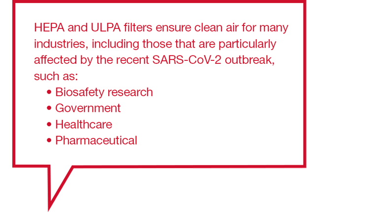HEPA ULPA industry callout