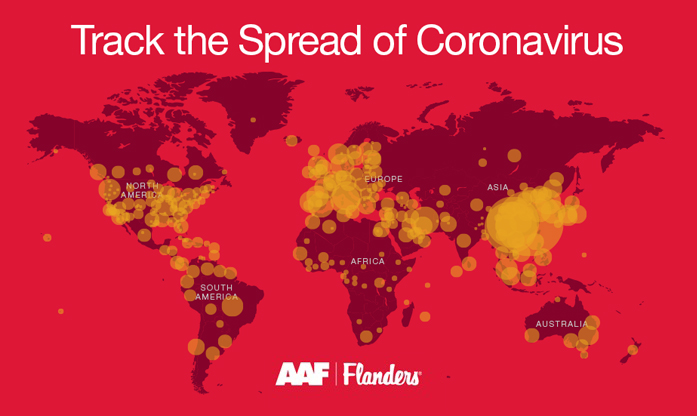Coronavirus Hotspot Map